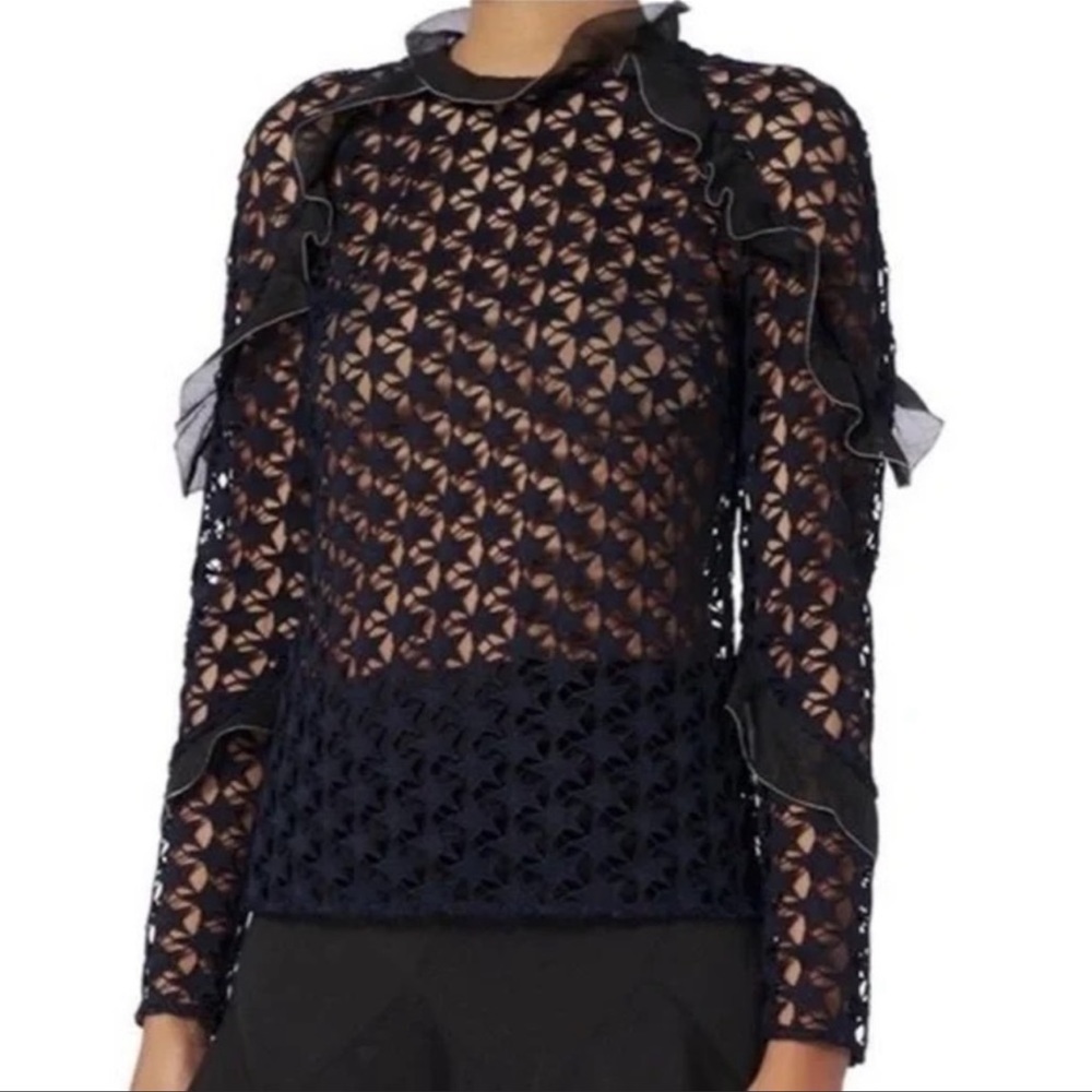 Self Portrait Lace Top